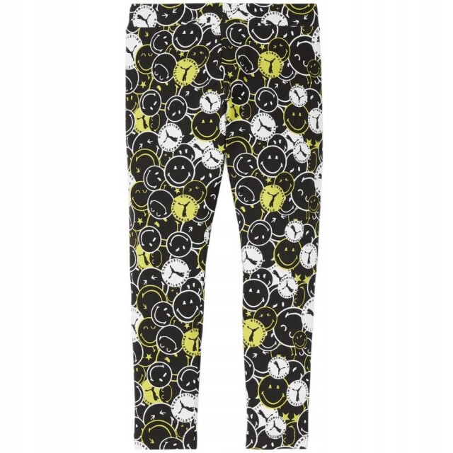 Puma Legging kinderen/kinderen smileyworld all-over print UTPP3643_black large