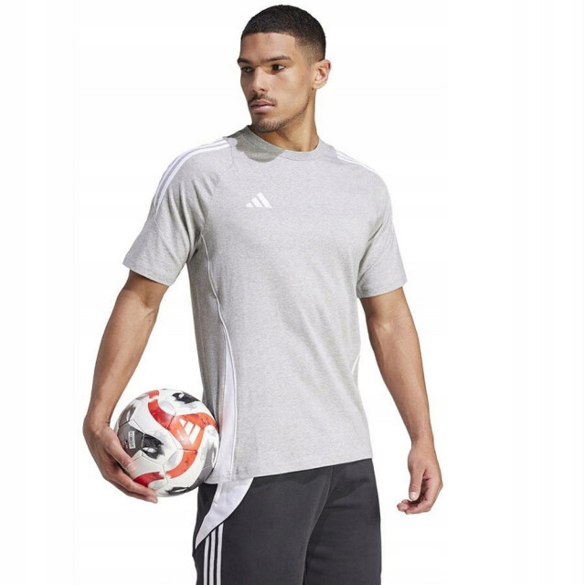 Adidas Heren tiro 24 sweat t-shirt UTPP4004_grey large