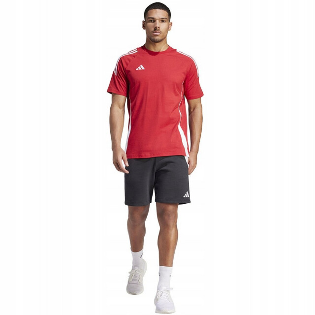Adidas Heren tiro 24 sweat t-shirt UTPP4004_red large