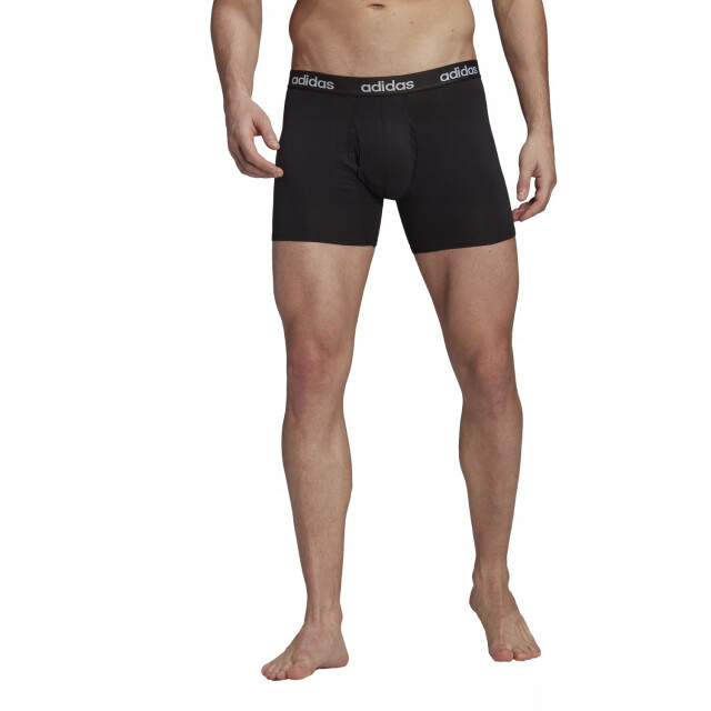 Adidas Heren linear boxershorts (set van 2) UTPP361_greyheatherblack large