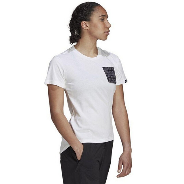 Adidas Dames terrex pocket t-shirt UTPP4668_white large