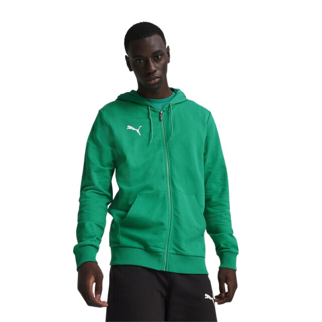 Puma Heren team goal casual full zip hoodie UTPP5377_green large