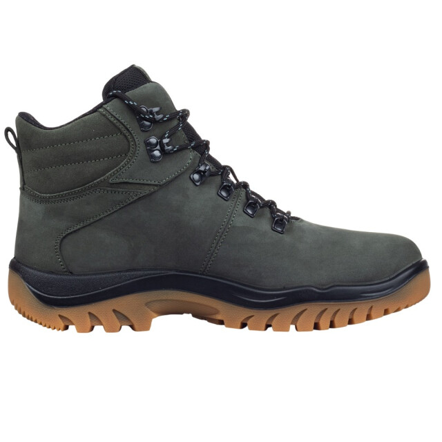 4F Heren obmh257 leren wandelschoenen UTPP1738_green large