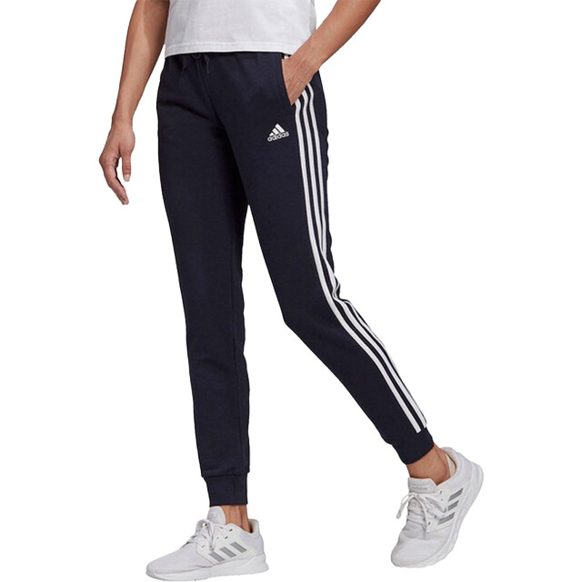 Adidas Dames essentials tapered leg slim joggingbroek UTPP1112_navyblue large Adidas Dames essentials tapered leg slim joggingbroek UTPP1112_navyblue large