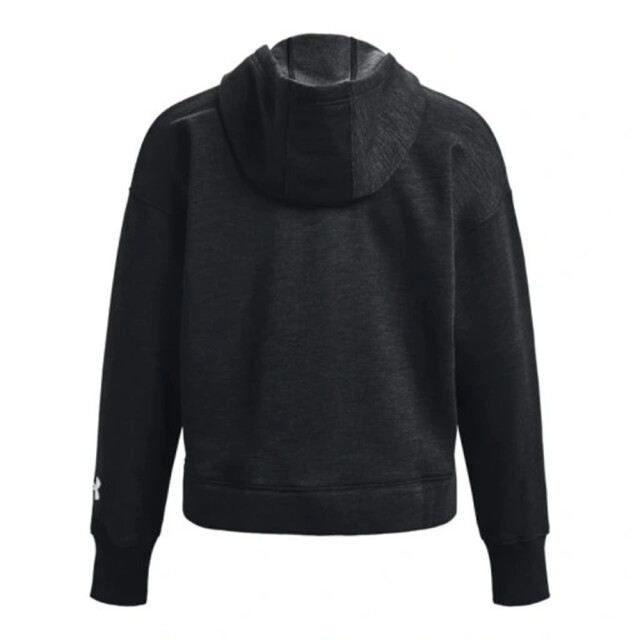 Under Armour Dames essential script fleece full zip hoodie UTPP1956_black large Under Armour Dames essential script fleece full zip hoodie UTPP1956_black large