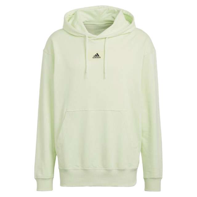 Adidas Heren essentials feelvivid katoenen hoodie UTPP1362_green large