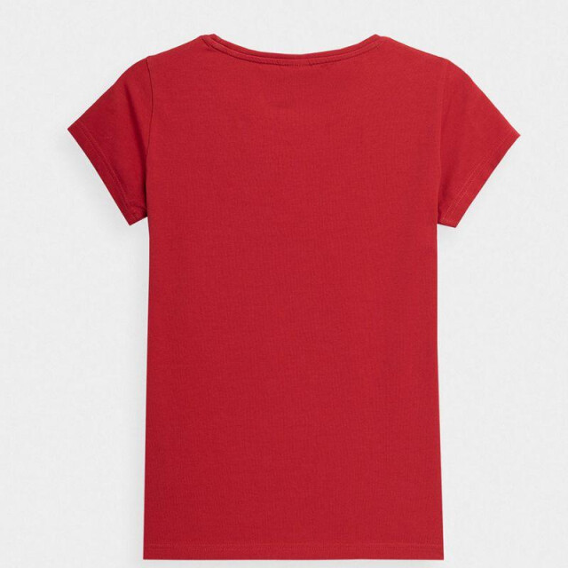 4F Dames bedrukt normaal t-shirt UTPP1648_red large