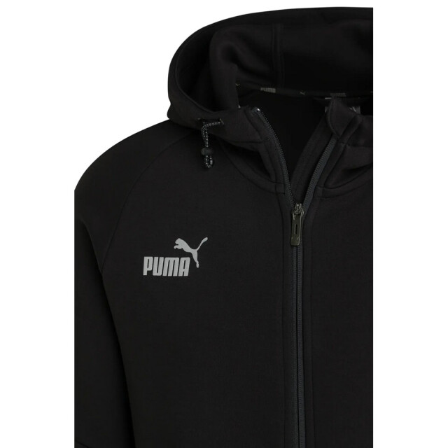 Puma Heren teamfinal casuals full zip hoodie UTPP3057_black large