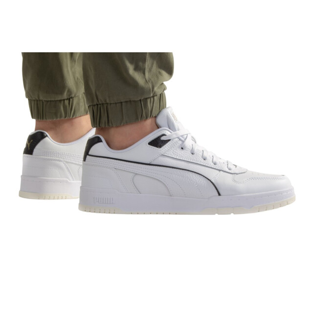 Puma Heren rbd game cow leather lage sportschoenen UTPP3910_white large