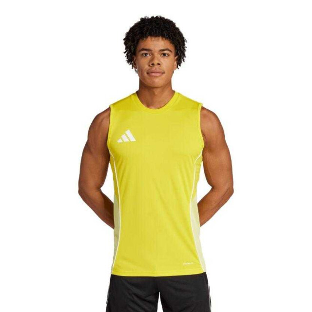 Adidas Heren tiro 25 wedstrijdshirt zonder mouwen UTPP4691_yellow large Adidas Heren tiro 25 wedstrijdshirt zonder mouwen UTPP4691_yellow large