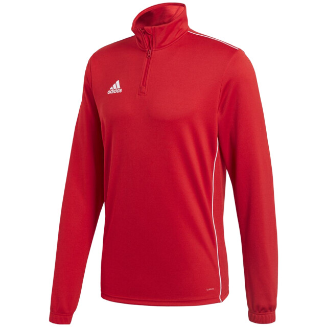 Adidas Heren core 18 quarter zip training top UTPP507_red large Adidas Heren core 18 quarter zip training top UTPP507_red large