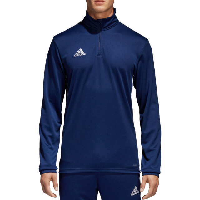 Adidas Heren core 18 quarter zip training top UTPP507_blue large Adidas Heren core 18 quarter zip training top UTPP507_blue large