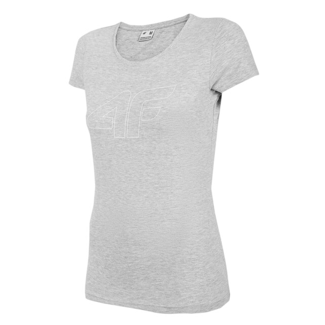 4F Dames h4l22-tsd353 t-shirt UTPP1541_greysilver large 4F Dames h4l22-tsd353 t-shirt UTPP1541_greysilver large