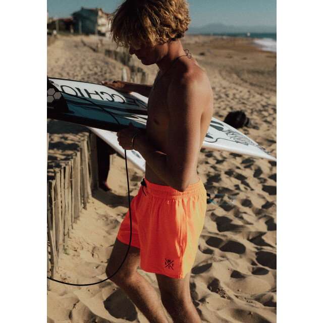 WATTS Heren zwemshort r-coolz effen neon 1R-COOLZ-W5000 large