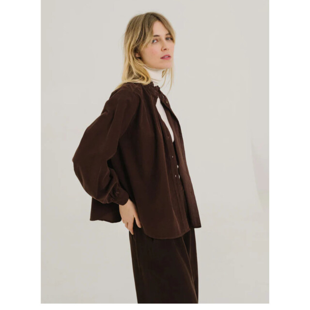 Sacrécoeur Cacao blouses soline Soline large