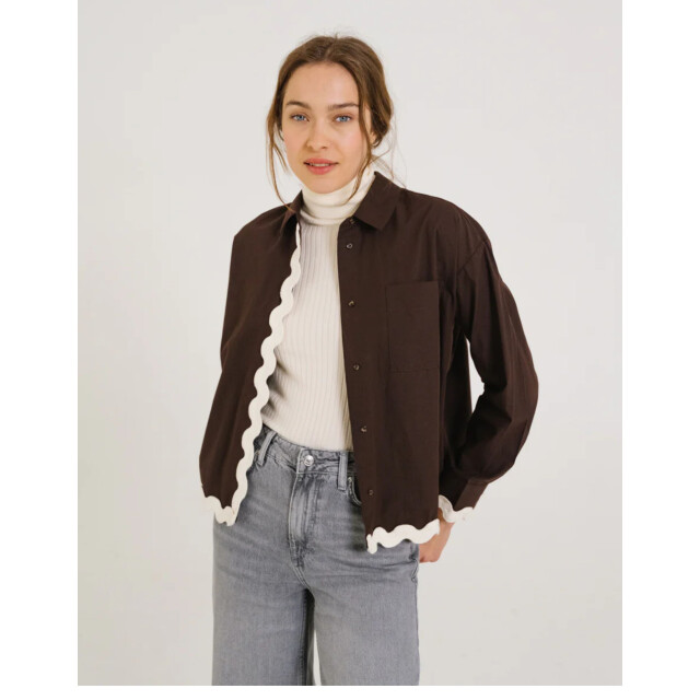 Sacrécoeur Marron blouses andree Andree large