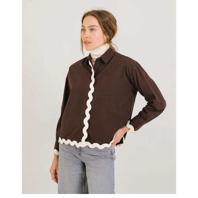 Sacrécoeur Marron blouses andree Andree large