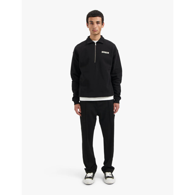 Croyez Homme Etiquette half-zip sweaters cr2-pf25-02 CR2-PF25-02 large