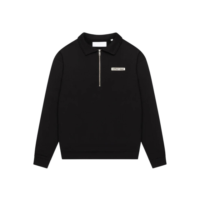 Croyez Homme Etiquette half-zip sweaters cr2-pf25-02 CR2-PF25-02 large