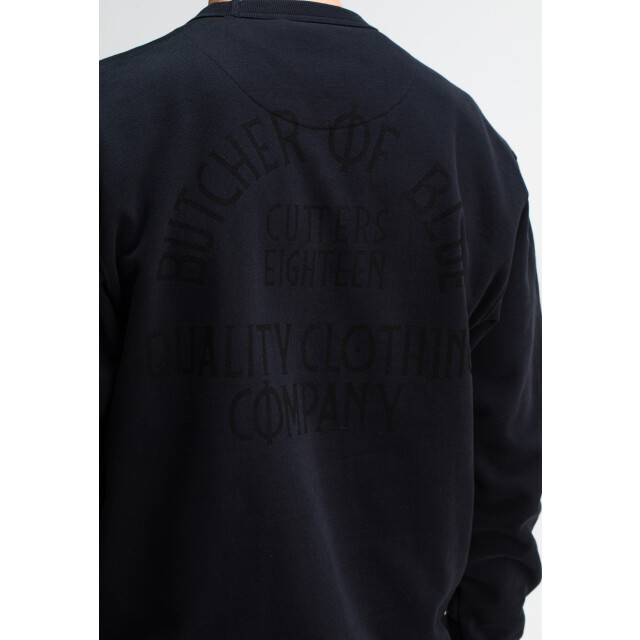 Butcher of Blue Kuro frat loose crew M2523015-998 large Butcher of Blue Kuro frat loose crew M2523015-998 large