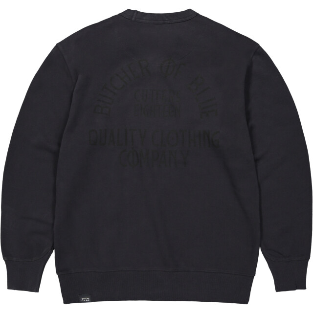 Butcher of Blue Kuro frat loose crew M2523015-998 large Butcher of Blue Kuro frat loose crew M2523015-998 large