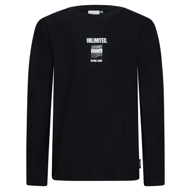 Retour T-shirt lange mouw rjb-053-204 goof Retour Jeans T-shirt lange mouw RJB-053-204 Goof large