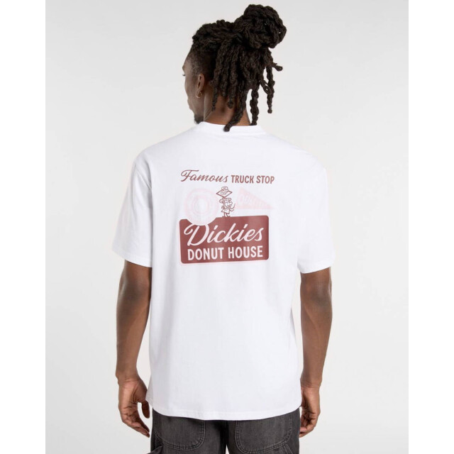Dickies T-shirt korte mouw dk0a87qn0wh1 Dickies T-shirt korte mouw DK0A87QN0WH1 large