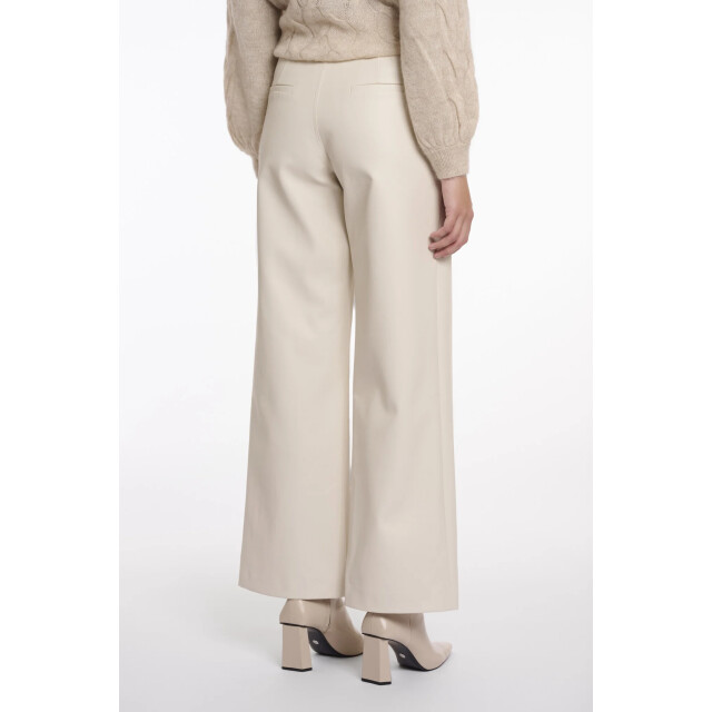 Rino & Pelle Corianshort.7502511 rino en pelle short length straight leg pu pants birch CorianShort.7502511 Birch large