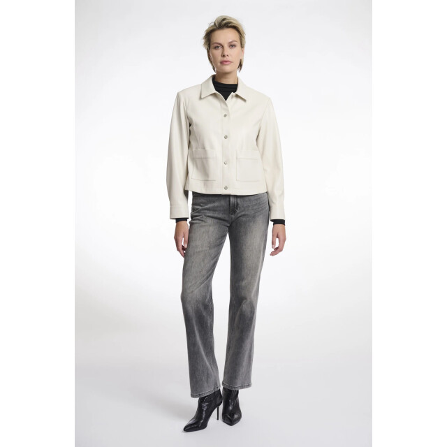 Rino & Pelle Annicka.7502511 rino en pelle faux leather jacket birch Annicka.7502511 Birch large