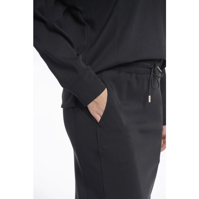 Rino & Pelle Ciska.7002511 rino en pelle jersey skirt with elastic waistband black Ciska.7002511 Black large