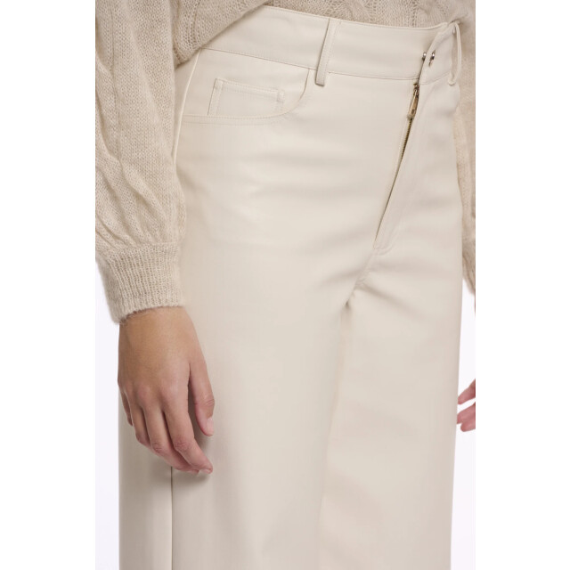Rino & Pelle Corianshort.7502511 rino en pelle short length straight leg pu pants birch CorianShort.7502511 Birch large