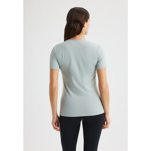 Röhnisch jacquard ss top training t-shirt lange mouw dames - 069842_900-XXL large