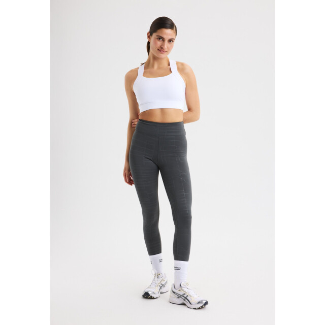 Röhnisch logo effect high waist tights lange trainingslegging dames - 072349_200-L large
