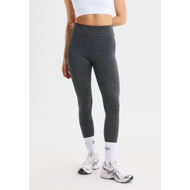 Röhnisch logo effect high waist tights lange trainingslegging dames - 072349_200-L large