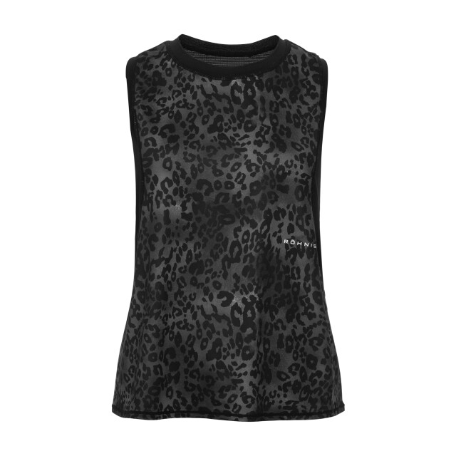 Röhnisch workout tank top training t-shirt korte mouw dames - 069838_900-M large
