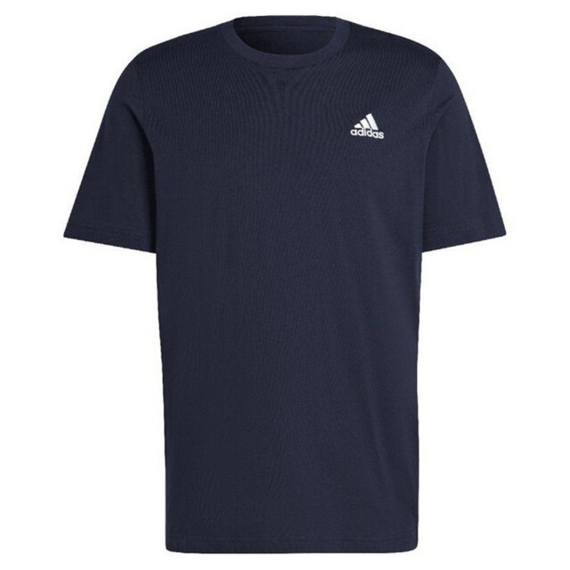Adidas Heren essentials geborduurd logo single jersey t-shirt UTPP4656_navyblue large