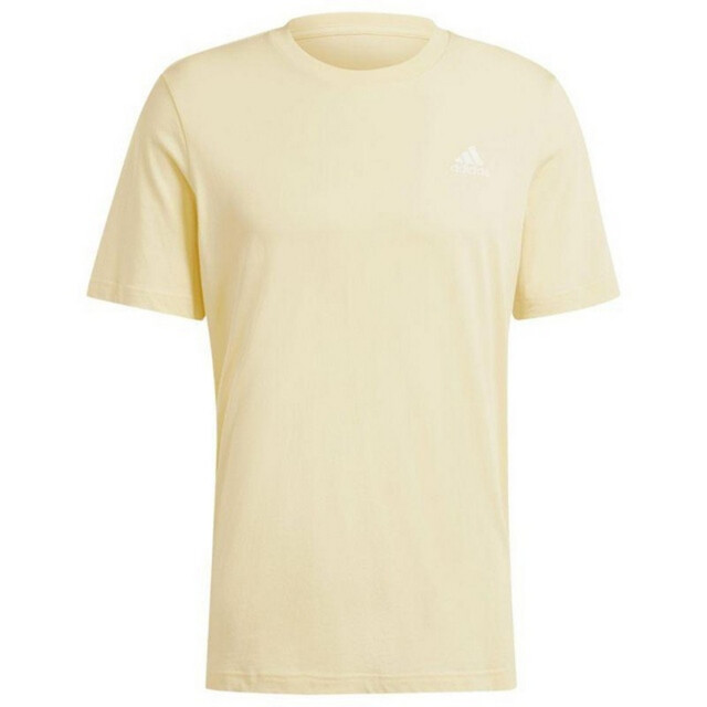 Adidas Heren essentials geborduurd logo single jersey t-shirt UTPP4656_yellow large