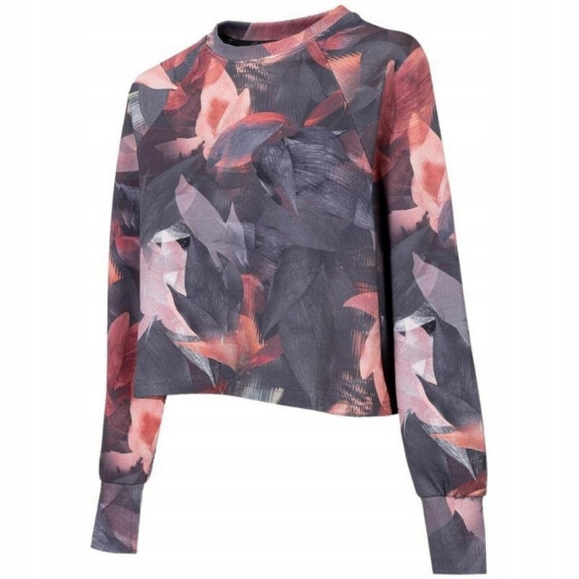 4F Dames h4z22 sweatshirt met all-over print UTPP3983_multicoloured large 4F Dames h4z22 sweatshirt met all-over print UTPP3983_multicoloured large