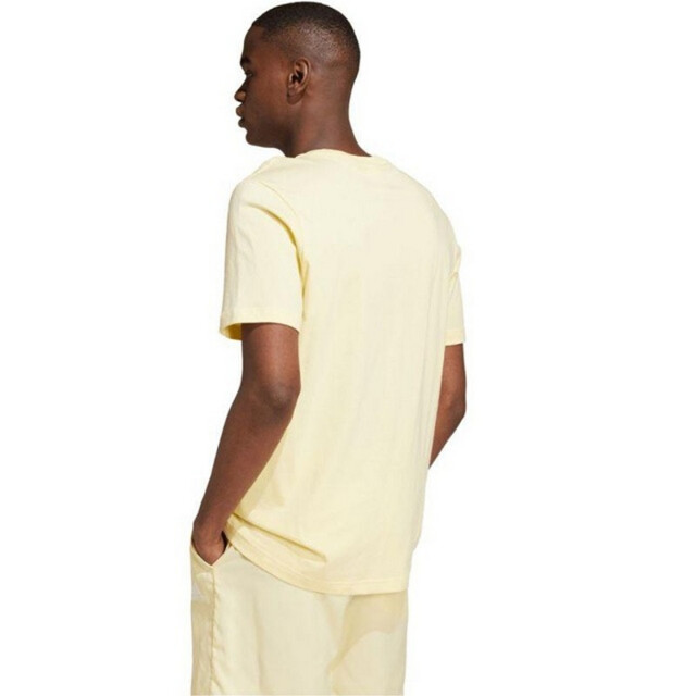 Adidas Heren essentials geborduurd logo single jersey t-shirt UTPP4656_yellow large