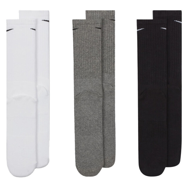 Nike Gewatteerde universele sokken voor volwassenen (pak van 3) UTPP5983_whiteblackgrey large