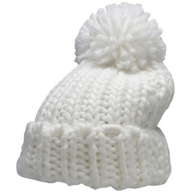 4F Dames pom pom muts UTPP1494_white large 4F Dames pom pom muts UTPP1494_white large