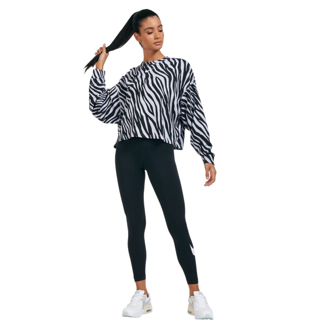 Nike Dames sportswear essentiële swoosh legging UTPP981_black large Nike Dames sportswear essentiële swoosh legging UTPP981_black large