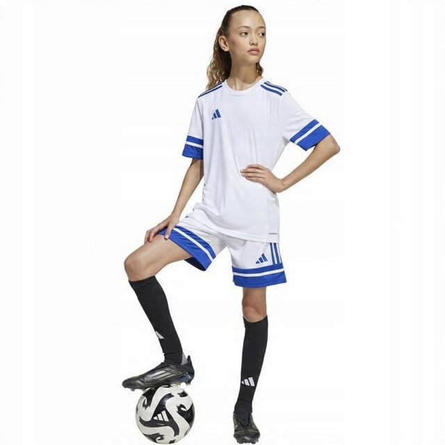 Adidas Kinderen/kinderen squadra 25 t-shirt UTPP3406_whiteblue large Adidas Kinderen/kinderen squadra 25 t-shirt UTPP3406_whiteblue large