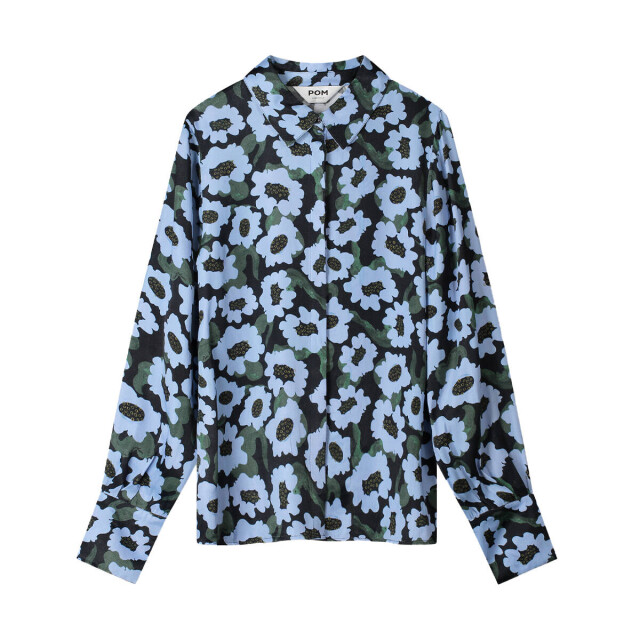 Pom Amsterdam Blouse lange mouw sp9286 Pom Amsterdam Blouse lange mouw SP9286 large