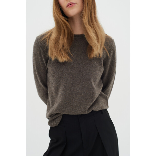 InWear Iw lukka crew-neck pullover brown IW Lukka Crew-neck Pullover Brown/300872 Brown Melange large