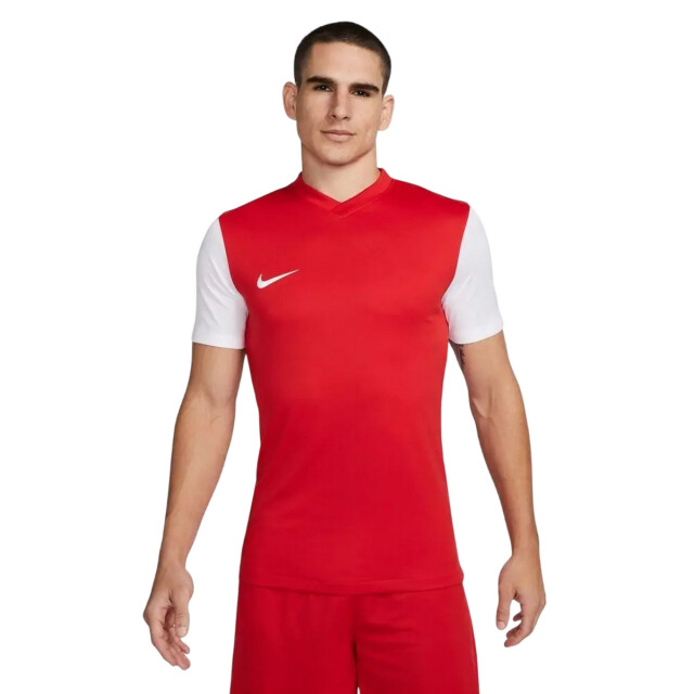 Nike Heren tiempo premier ii t-shirt UTPP6254_red large
