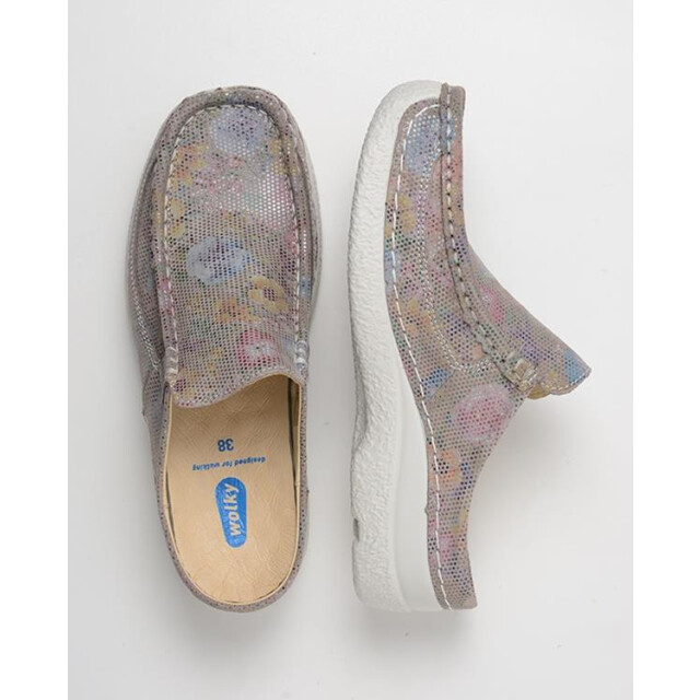 Wolky 620245 Roll Slide Muiltjes Print / Multi 620245 Roll Slide large