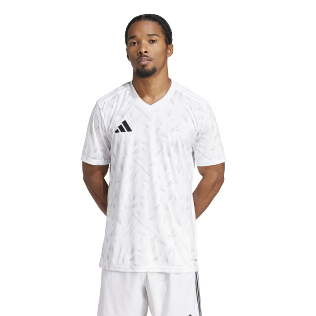 Adidas Heren team icoon 25 geometrisch patroon t-shirt UTPP5966_white large