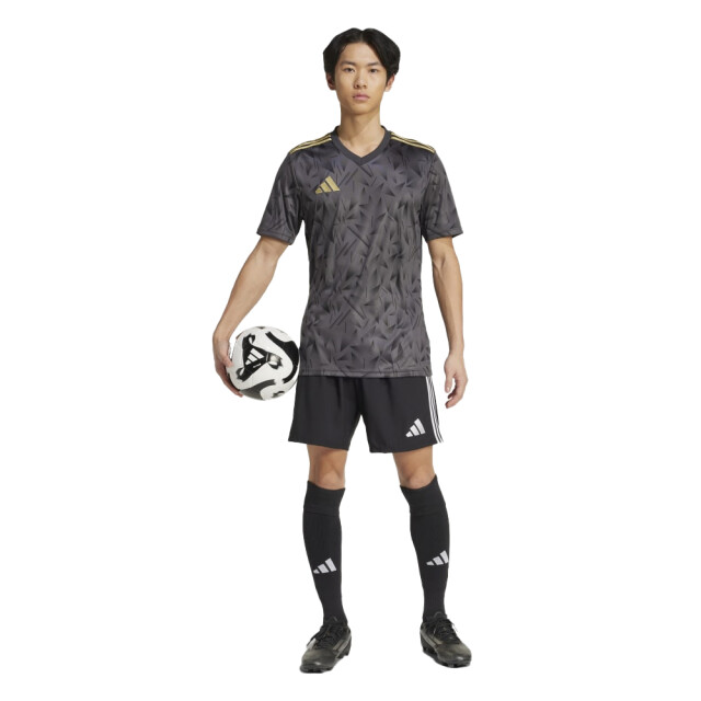 Adidas Heren team icoon 25 geometrisch patroon t-shirt UTPP5966_grey large