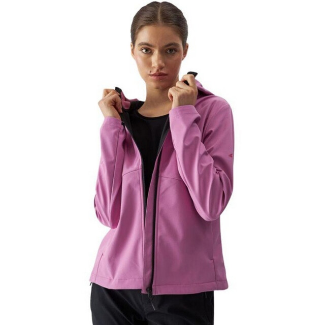 4F Dames waw24tsoff285 zachte shell jas UTPP6381_pink large